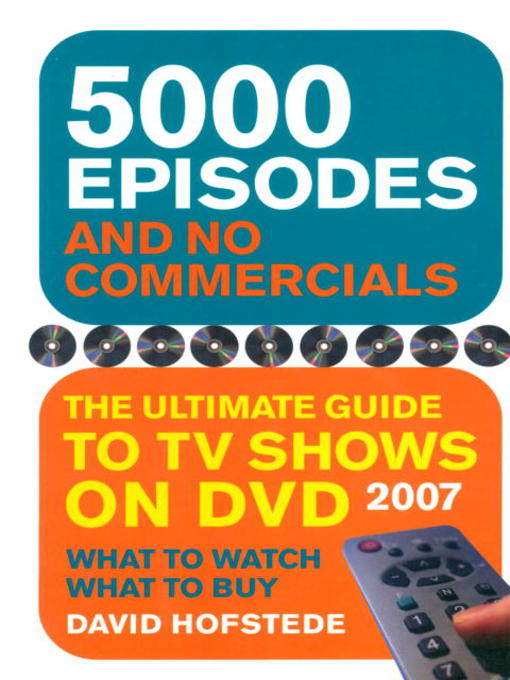 Title details for 5000 Episodes and No Commercials by David Hofstede - Available